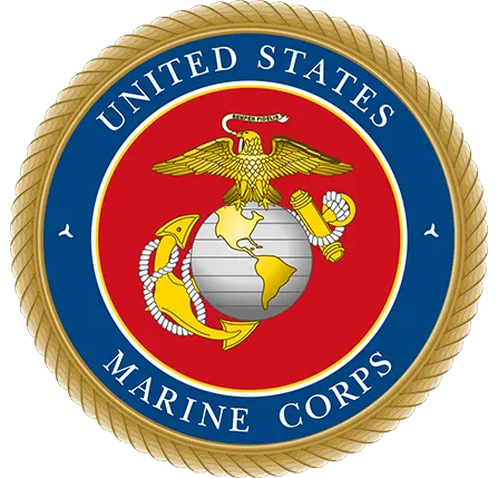 Connecting Minds and Hearts Through Inspiring Marine Corps Logo